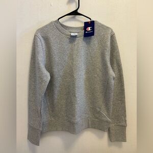 Champion Authentic Women's Athletic Wear Sweater (Gray Size M)